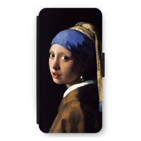 The Pearl Earring: iPhone 12 Pro Max Flip Hoesje