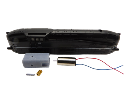 micromotor NA035G motor ombouwset voor Arnold BR 61, Henschel Wegmann Zug