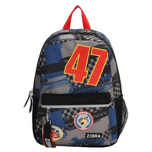 Zebra Trends Rugzak Race Zwart/Navy