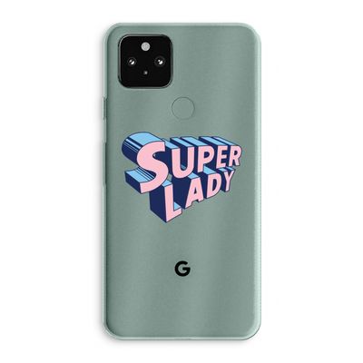 Superlady: Google Pixel 5a 5G Transparant Hoesje