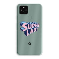 Superlady: Google Pixel 5a 5G Transparant Hoesje Superlady: Google Pixel 5a 5G Transparant Hoesje