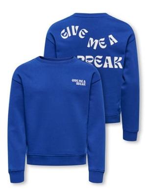 Kids ONLY winter sweater meisjes - blauw - KogCamine - regular fit