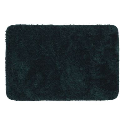 Sealskin Angora Badmat 60x90 cm Polyester Donkergroen Sealskin Angora Badmat 60x90 cm Polyester Donkergroen