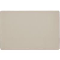 1x placemats lederlook - 45 x 30 cm - creme