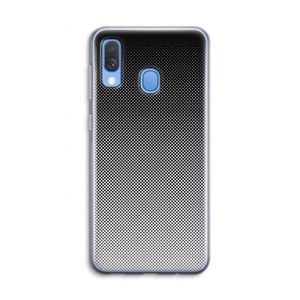 Musketon Halftone: Samsung Galaxy A40 Transparant Hoesje