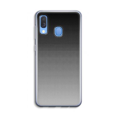 Musketon Halftone: Samsung Galaxy A40 Transparant Hoesje
