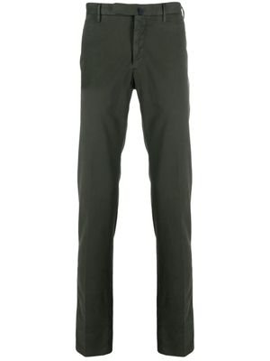 Incotex pantalon chino à coupe droite - Vert