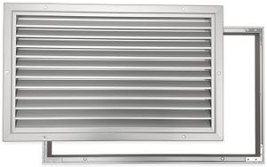 Deurrooster Aluminium Lxh 500 X 300mm (binnen- En Buitendeur) (g34-5030aa)