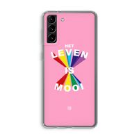 Het Leven Is Mooi: Samsung Galaxy S21 Plus Transparant Hoesje