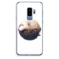 Yin Yang Wolves: Samsung Galaxy S9 Plus Transparant Hoesje Yin Yang Wolves: Samsung Galaxy S9 Plus Transparant Hoesje