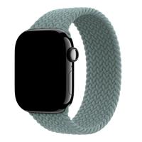 Apple Watch Bandje Onyx - Gevlochten - Solo - Nylon - Groengrijs -