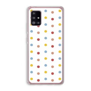 Bollen: Samsung Galaxy A51 5G Transparant Hoesje