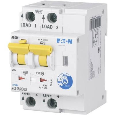 Eaton 187225 Brandbeveiligingsschakelaar 2-polig 25 A 0.03 A 230 V/AC 1 stuk(s)