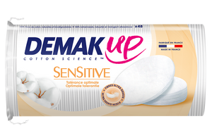 Demak&apos;up Wattenschijfjes Sensitive Silk Ovaal 48st