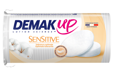 Demak&apos;up Wattenschijfjes Sensitive Silk Ovaal 48st