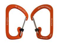 Nite ize Slidelock Aluminium Orange #3 Carabine Oranje Nite ize Slidelock Aluminium Orange #3 Carabine Oranje