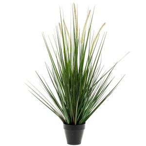 Kunstplant groen gras sprieten 69 cm.