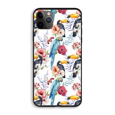 Bloemen tukan: iPhone 11 Pro Biologisch afbreekbaar hoesje