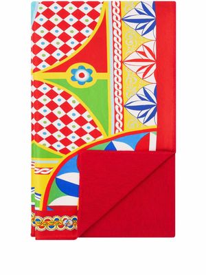 Dolce & Gabbana couverture à imprimé Carretto - Rouge