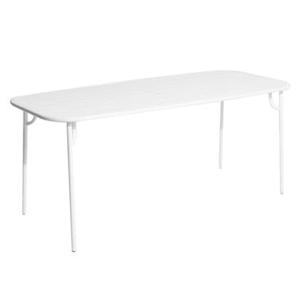 Petite Friture Week-end tuintafel 180x85 wit