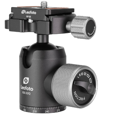 Leofoto Ballhead XB-32Q + NP-35