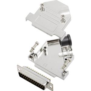 encitech D45NT25-M-DMP-K 6355-0072-13 D-sub male connectorset 45 ° Aantal polen: 25 Soldeerkelk 1 set(s)