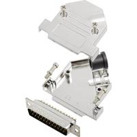 encitech D45NT25-M-DMP-K 6355-0072-13 D-sub male connectorset 45 ° Aantal polen: 25 Soldeerkelk 1 set(s)