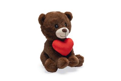 Beeztees Beeztees Liefdes Beer Tubby Pluche Bruin