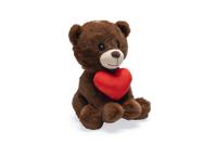 Beeztees Beeztees Liefdes Beer Tubby Pluche Bruin