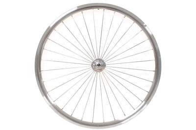 Santafixie 30mm Voorwiel - Zilver (Radiaal Spaakpatroon) Santafixie 30mm Voorwiel - Zilver (Radiaal Spaakpatroon)