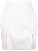 V:PM ATELIER minijupe à découpes - Blanc