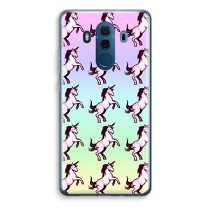 Musketon Unicorn: Huawei Mate 10 Pro Transparant Hoesje