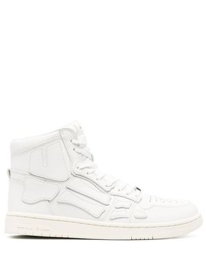 AMIRI baskets montantes Skel à appliqués - Blanc