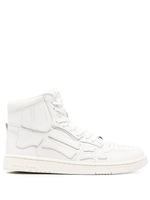 AMIRI baskets montantes Skel à appliqués - Blanc