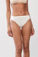 Lights Highleg slip dames - Jazz broekje - hoog opgesneden katoenen rio dames slip