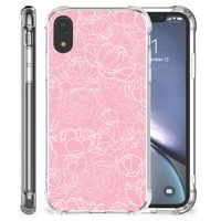 Apple iPhone Xr Case White Flowers