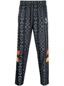 Marcelo Burlon County of Milan x Kappa pantalon de jogging à patch logo - Noir