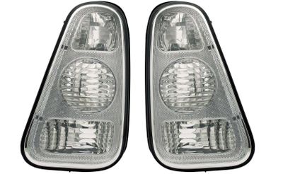 Set Achterlichten passend voor BMW New Mini R50/R53 2000-2004 - Wit DLBMR36