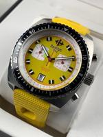Horlogeband Zodiac Z02224 Rubber Geel