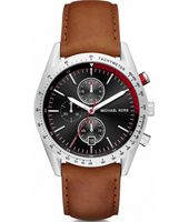 Horlogeband Michael Kors MK8439 Leder Bruin 22mm Horlogeband Michael Kors MK8439 Leder Bruin 22mm