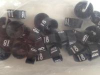 MB zwart/wit 18 voor op kledinghanger