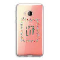 It's Lit: HTC U Play Transparant Hoesje