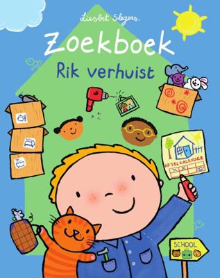 Zoekboek Rik verhuist (Hardback)