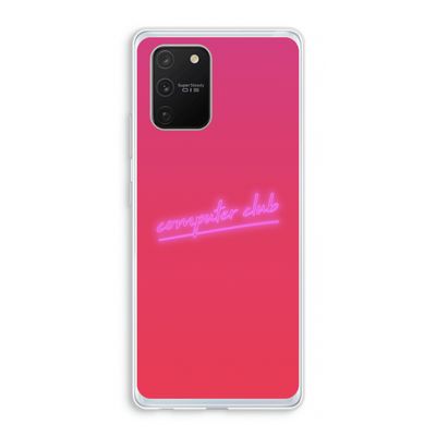 Vice Glow: Samsung Galaxy S10 Lite Transparant Hoesje