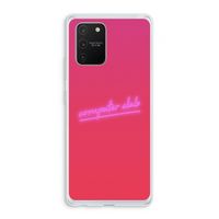 Vice Glow: Samsung Galaxy S10 Lite Transparant Hoesje