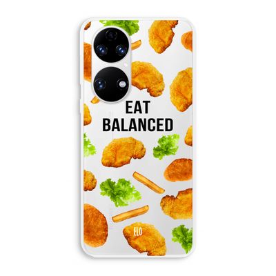 Eat Balanced: Huawei P50 Transparant Hoesje