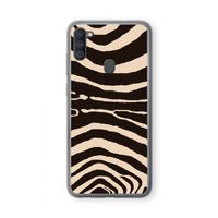 Arizona Zebra: Samsung Galaxy A11 Transparant Hoesje