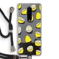 When Life Gives You Lemons...: OnePlus 8 Transparant Hoesje met koord
