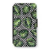 Geometrische jungle: iPhone 11 Pro Flip Hoesje