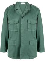 Boglioli veste boutonnée à poches multiples - Vert